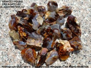 Slaughter Mountain Fire Agate Rough For Sale SLR000 Group Image 3
